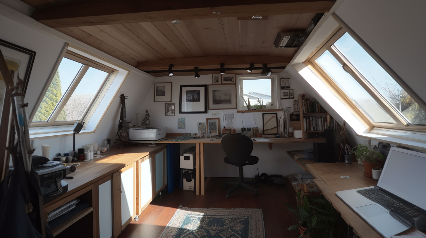 A sustainable rustic tiny home studio